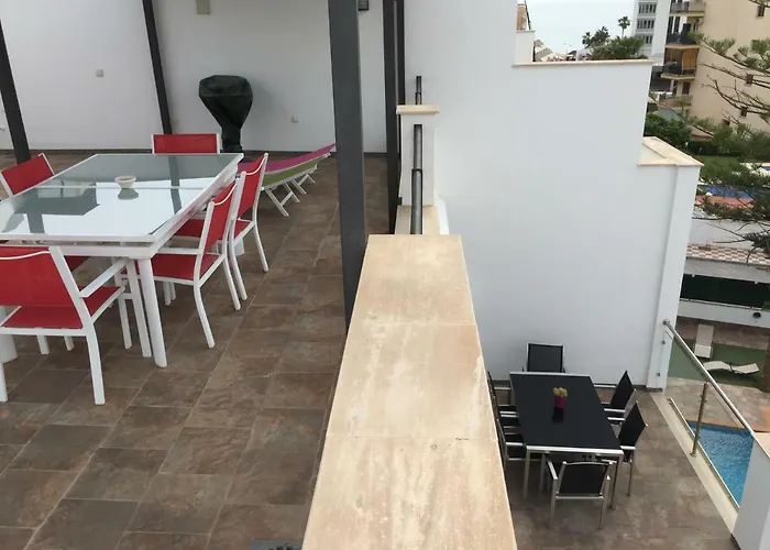 Апартаменты Atico Carihuela-parking Gratis-wifi *